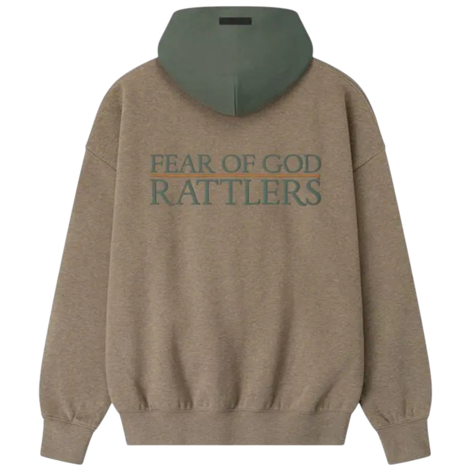 Fear of God Essentials Famu Sport Hoodie 'Homestead Heather Balsam Green' 192FA256401F