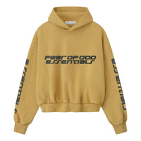 Fear of God Essentials Cropped Relaxed Hoodie 'Canyon' 192HO256902F