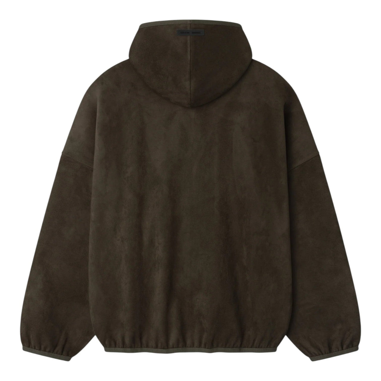 Fear of God Essentials Suede Fleece Modern Hoodie 'Brown' 192HO256943F