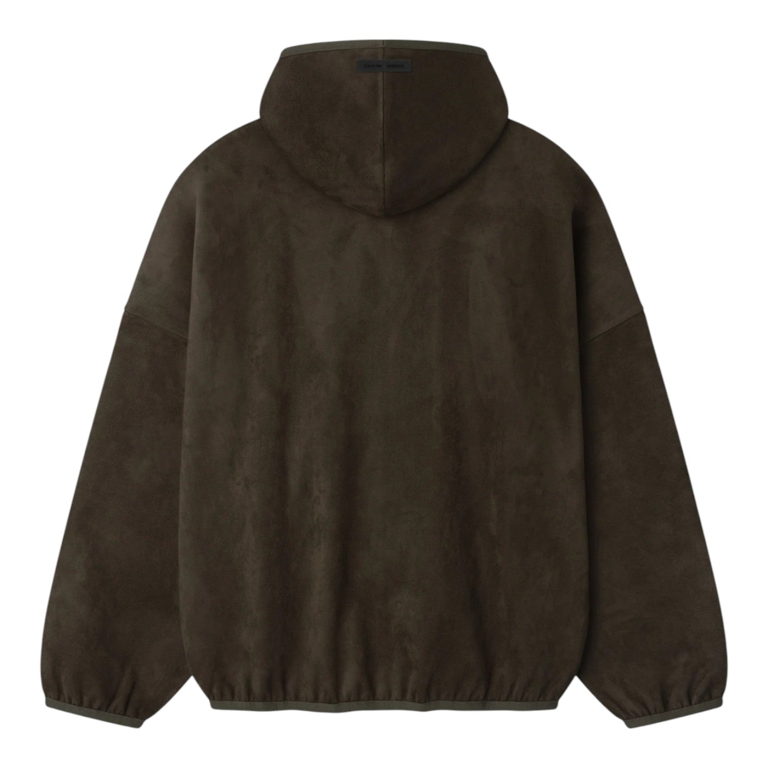 Fear of God Essentials Suede Fleece Modern Hoodie 'Brown' 192HO256943F