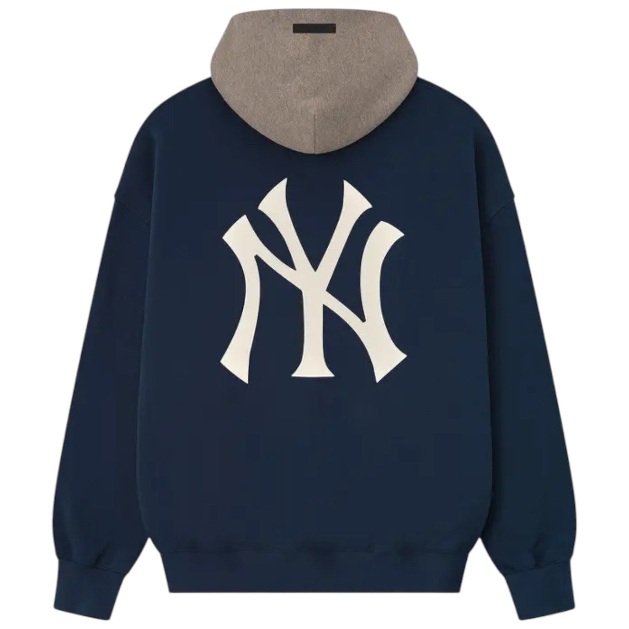 Fear of God Essentials Yankees Sport Hoodie 'Midnight Navy Homstead Heather' 192ML252012F