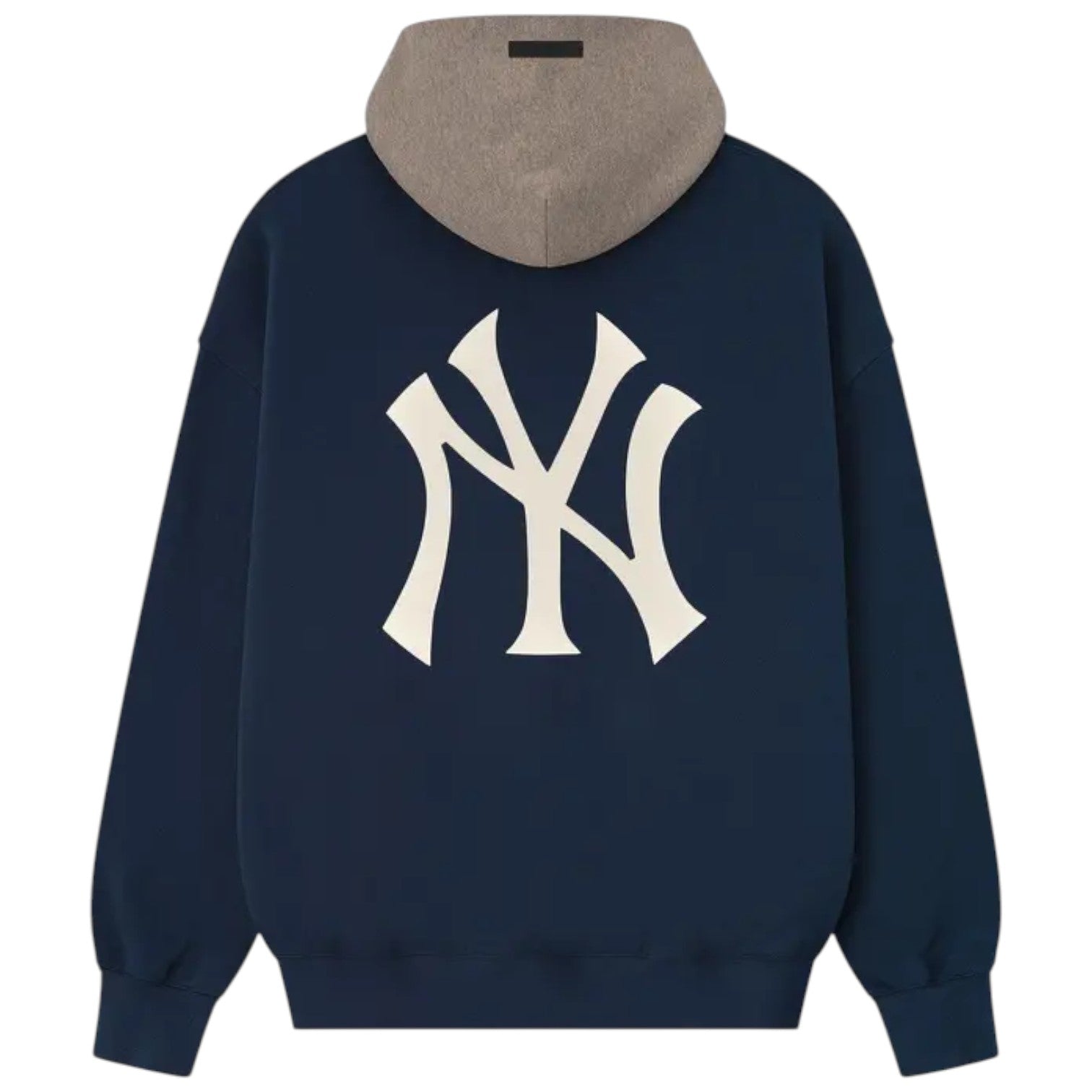 Fear of God Essentials Yankees Sport Hoodie 'Midnight Navy Homstead Heather' 192ML252012F