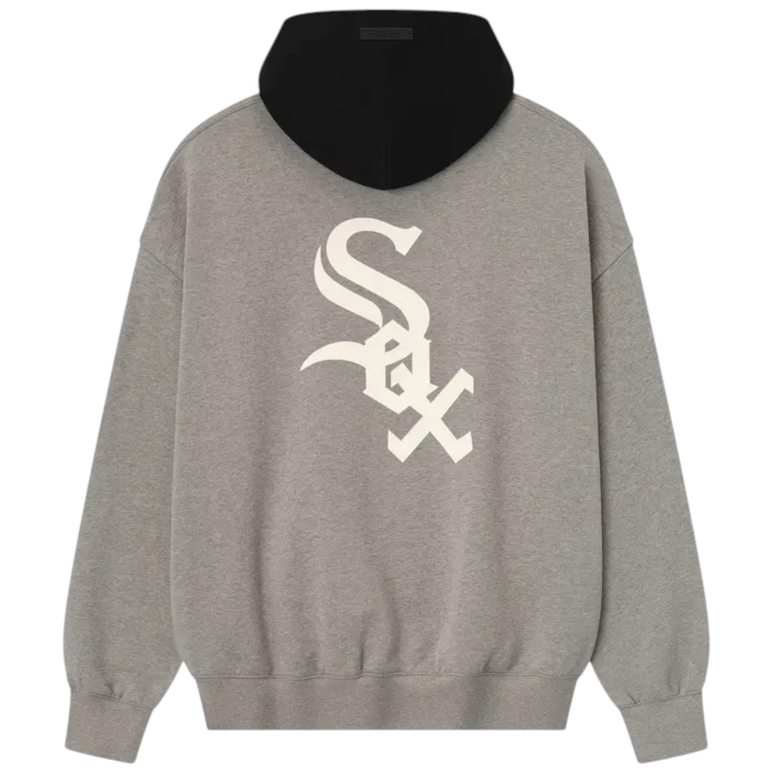 Fear of God Essentials White Sox Sport Hoodie 'Concrete Heather Black' 192ML252014F