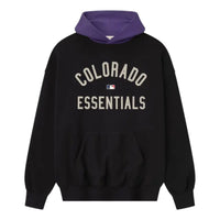 Fear of God Essentials Rockies Sport Hoodie 'Vintage Black Purple Reign' 192ML252023F