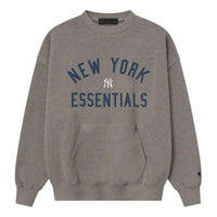 Fear of God Essentials Yankees Sport Crewneck 'Homestead Heather' 192ML252112F