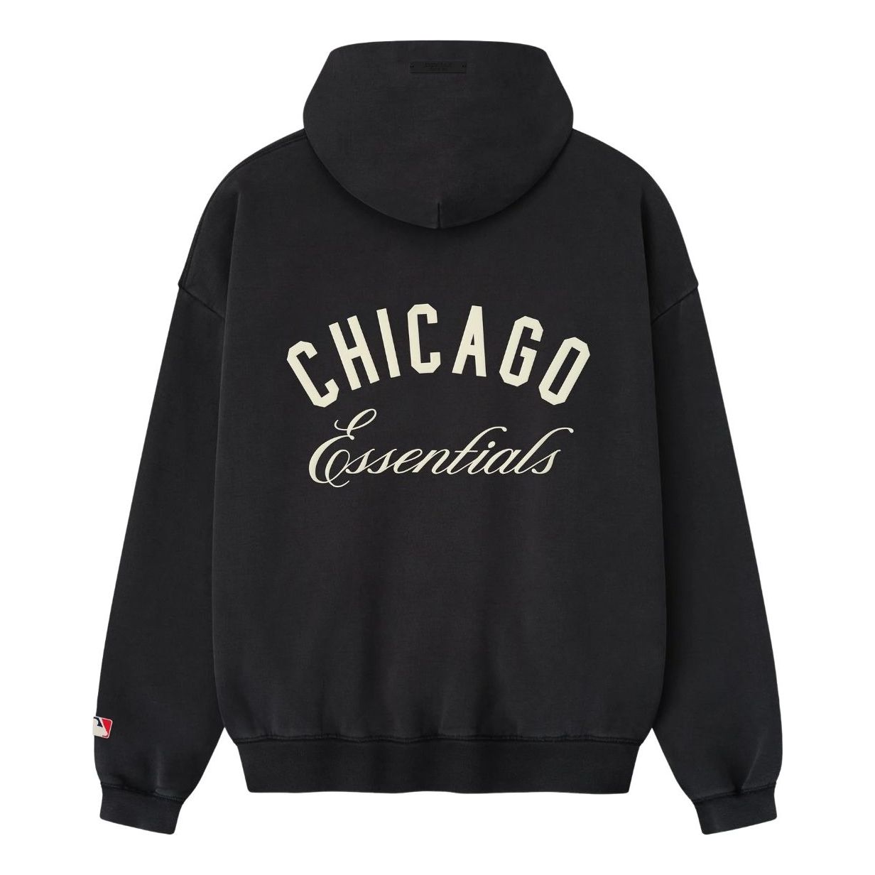 Fear of God Essentials White Sox Sport Hoodie 'Black' 192ML254114F