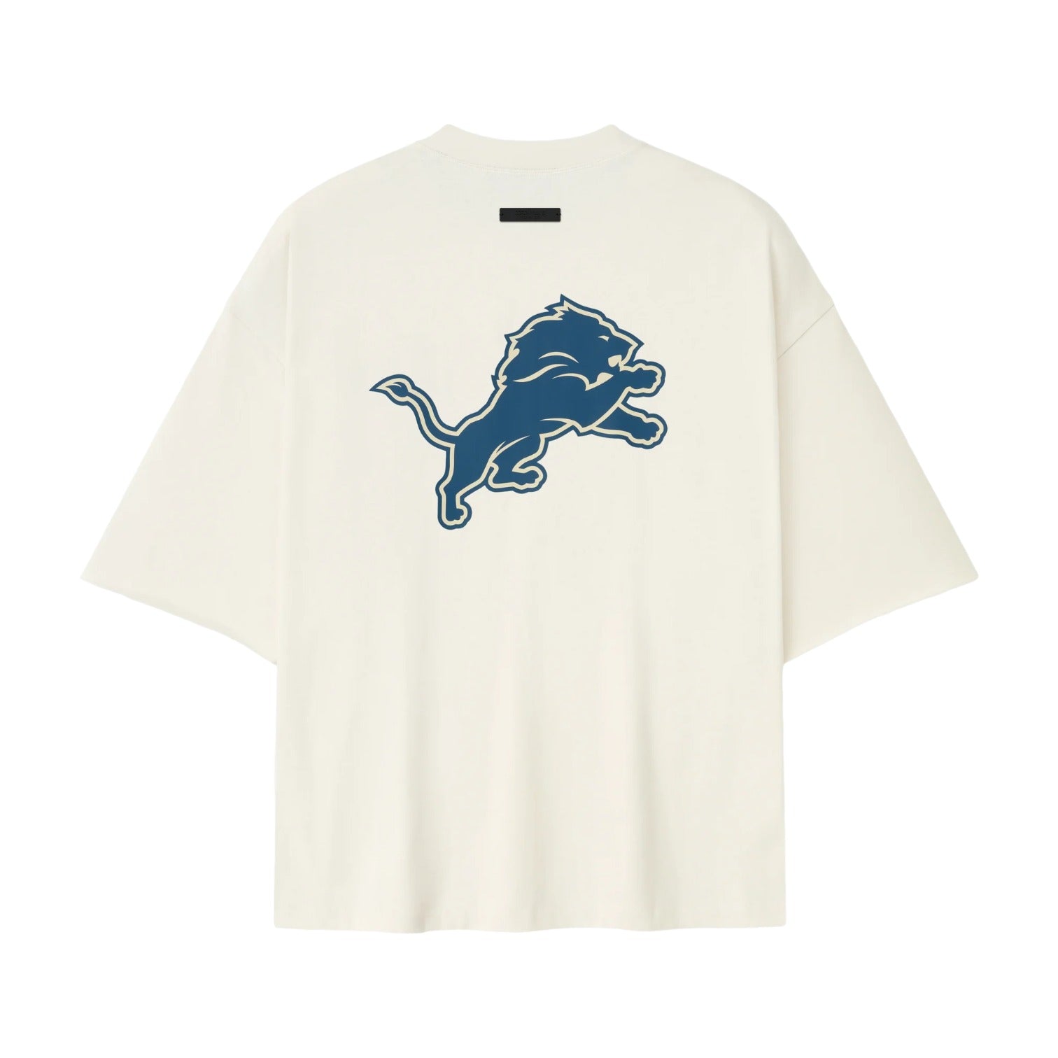 Fear of God Essentials x NFL FW25 Lions 90s 3/4 Sleeve Football T-Shirt 'Cream White' 125NF252118F