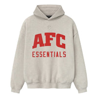 Fear of God Essentials x NFL FW25 American Sport Hoodie 'Heather Stone' 192NF256401F