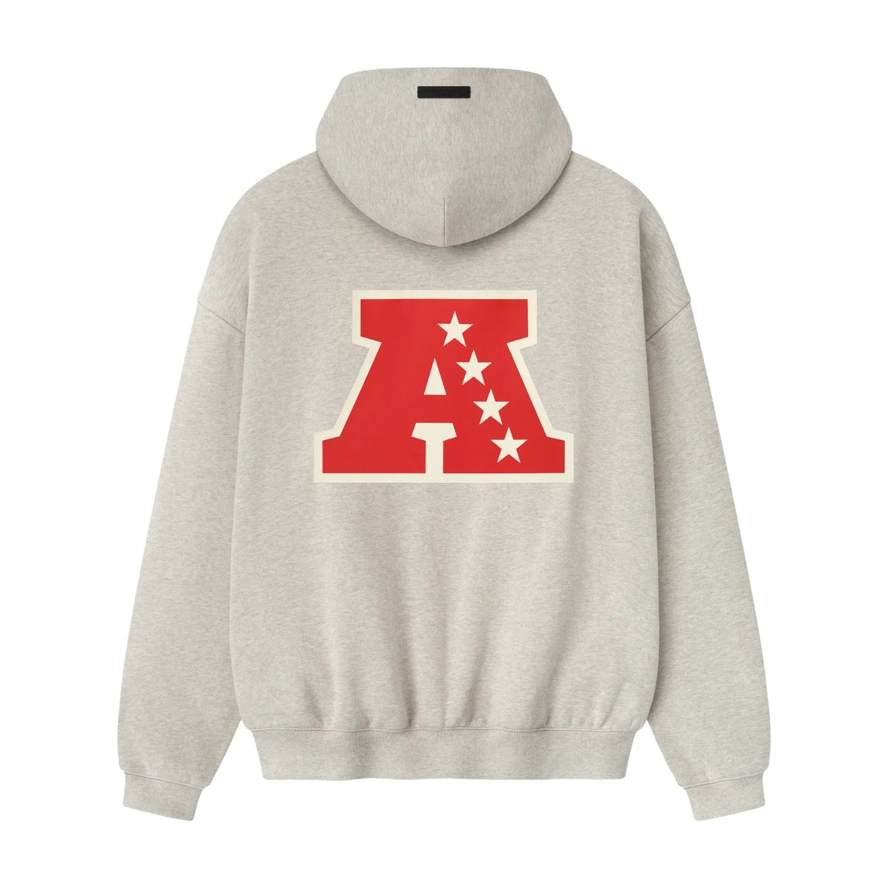 Fear of God Essentials x NFL FW25 American Sport Hoodie 'Heather Stone' 192NF256401F