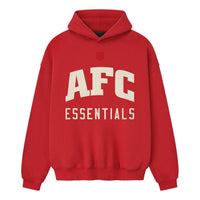 Fear of God Essentials x NFL FW25 American Sport Hoodie 'Red' 192NF256402F