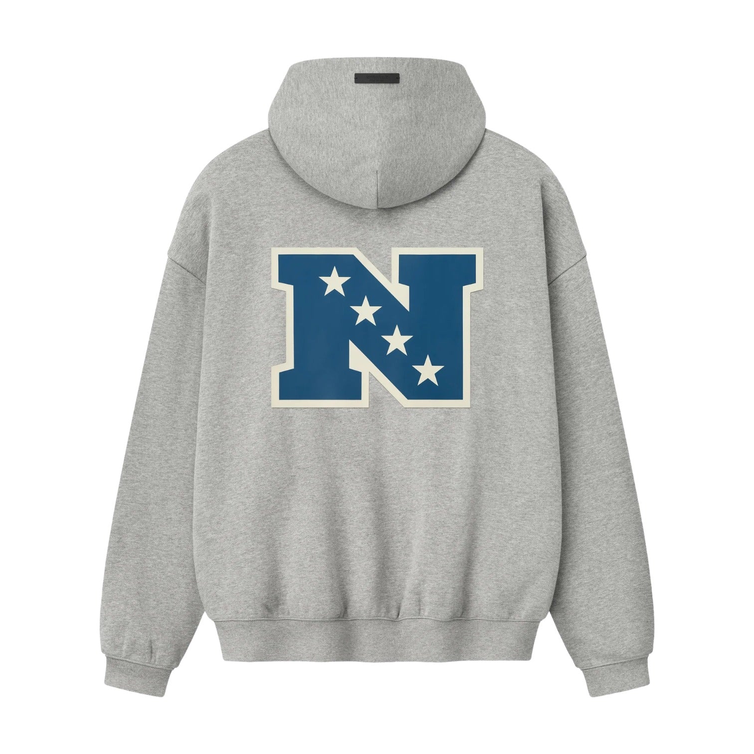 Fear of God Essentials x NFL FW25 National Sport Hoodie 'Concrete Heather' 192NF256403F