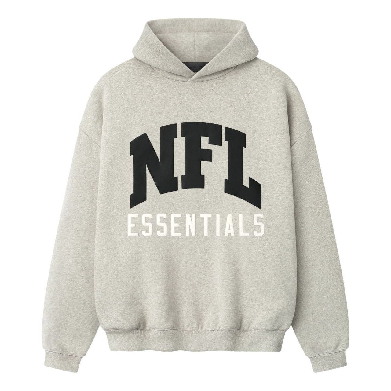 Fear of God Essentials x NFL FW25 Sport Hoodie 'Heather Stone' 192NF256405F