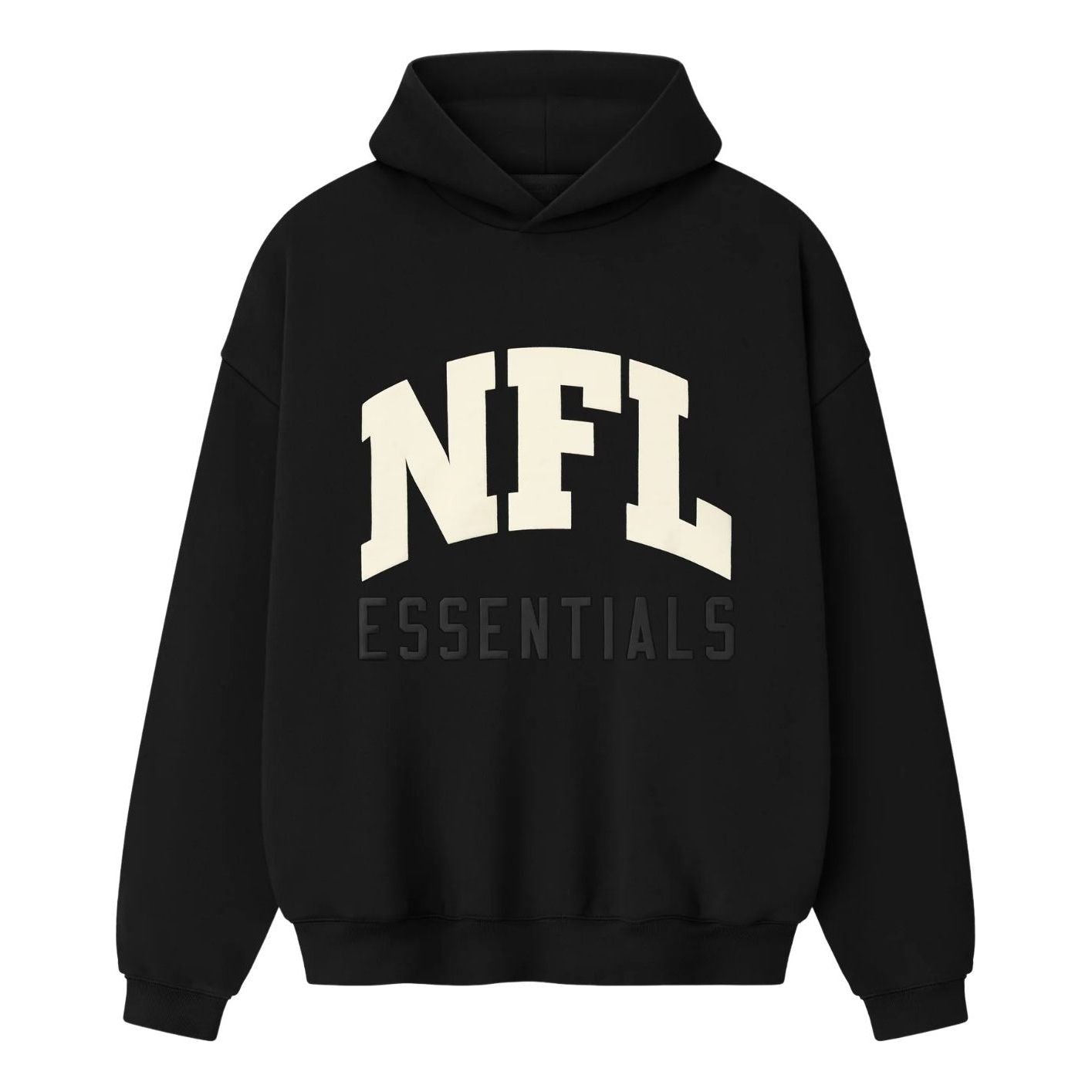 Fear of God Essentials x NFL FW25 Sport Hoodie 'Black' 192NF256406F