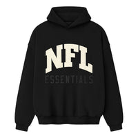 Fear of God Essentials x NFL FW25 Sport Hoodie 'Black' 192NF256406F