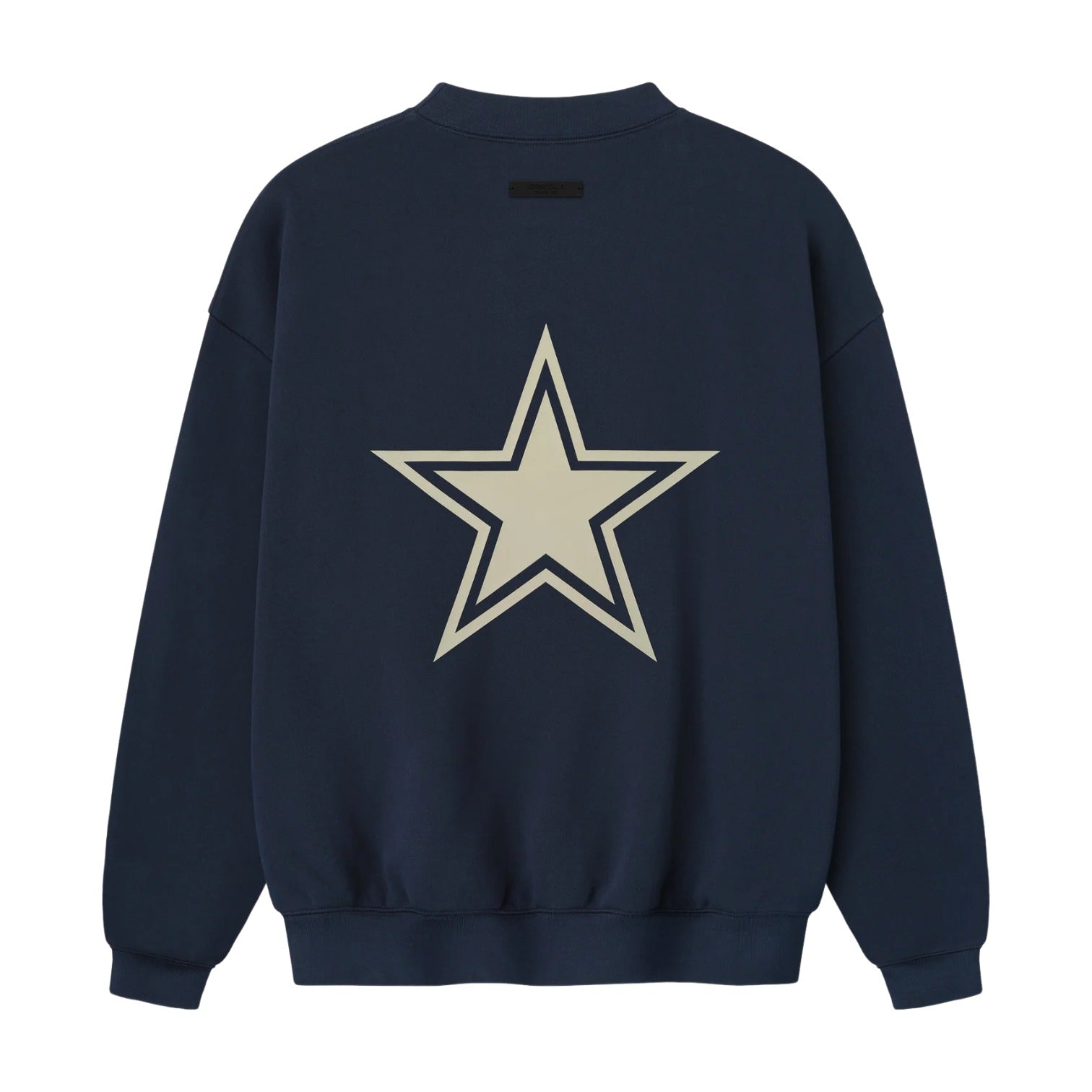 Fear of God Essentials x NFL FW25 Cowboys Sport Crewneck 'Dark Sapphire' 192NF256511F