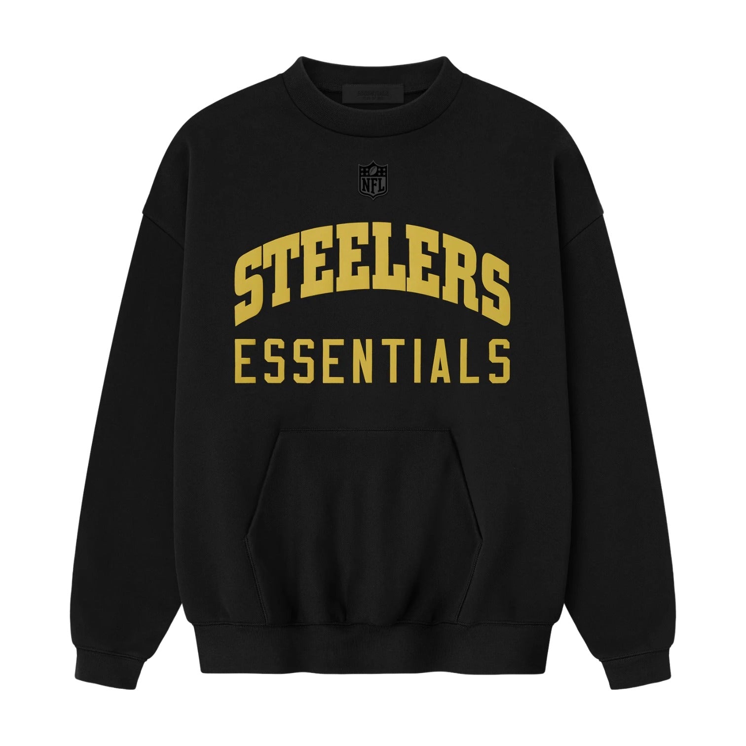 Fear of God Essentials x NFL FW25 Steelers Sport Crewneck 'Black' 192NF256512F