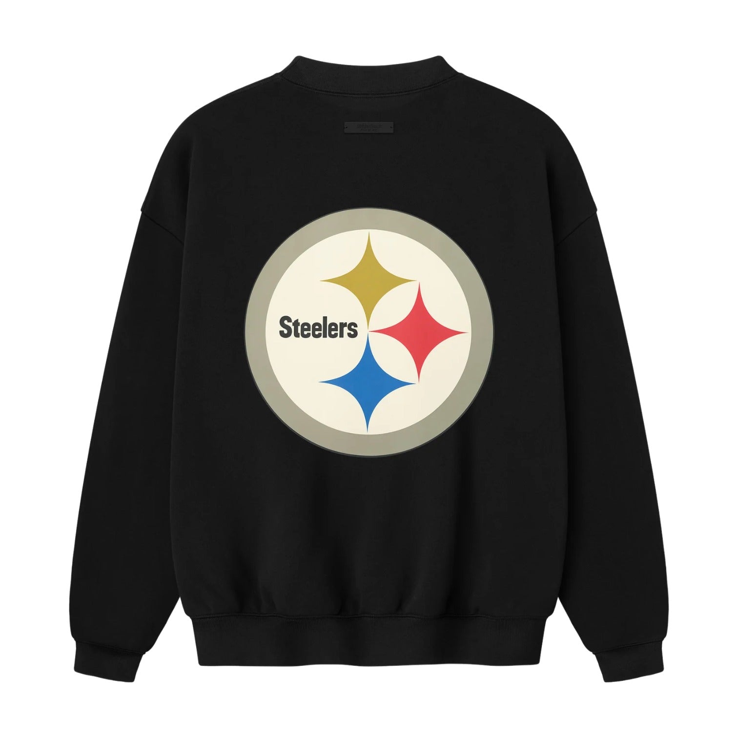 Fear of God Essentials x NFL FW25 Steelers Sport Crewneck 'Black' 192NF256512F