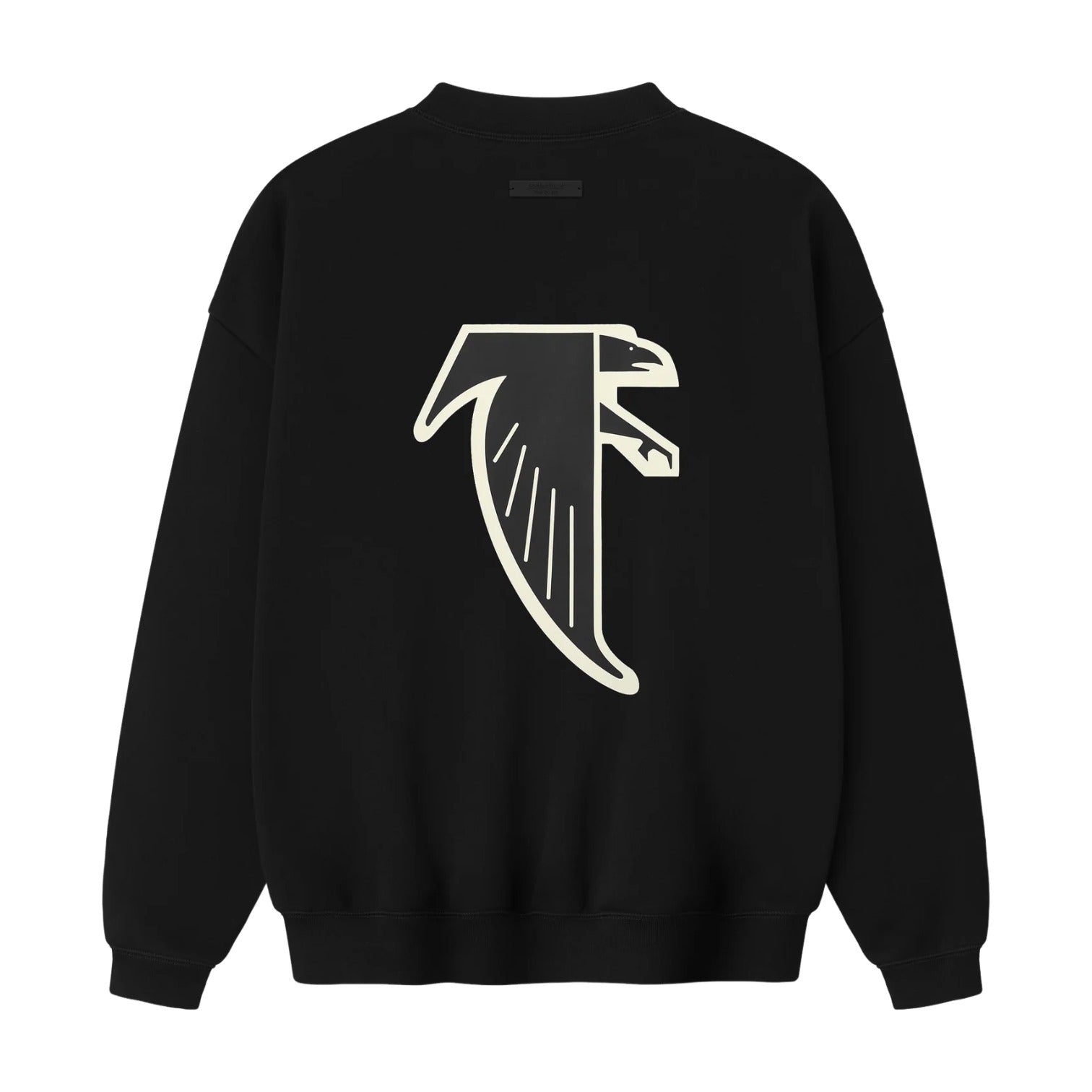 Fear of God Essentials x NFL FW25 Falcons Sport Crewneck 'Black' 192NF256523F