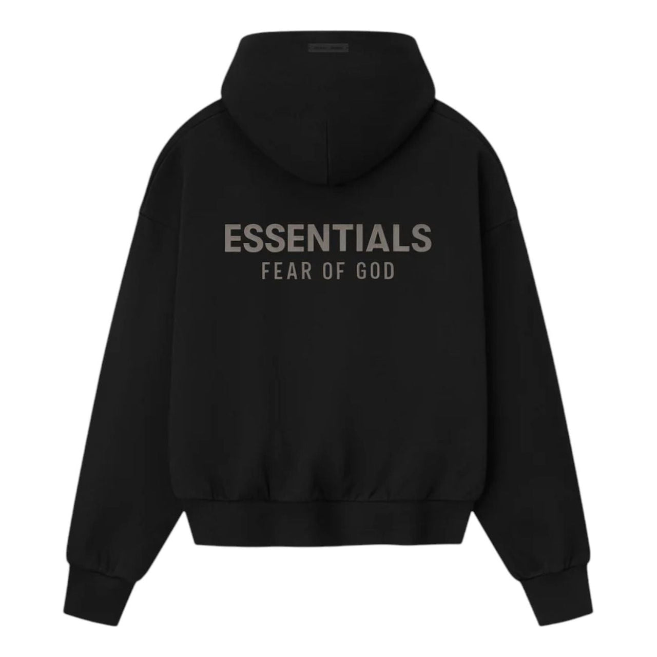 Fear of God Essentials Classic Fleece Hoodie 'Jet Black' 192SP252050F