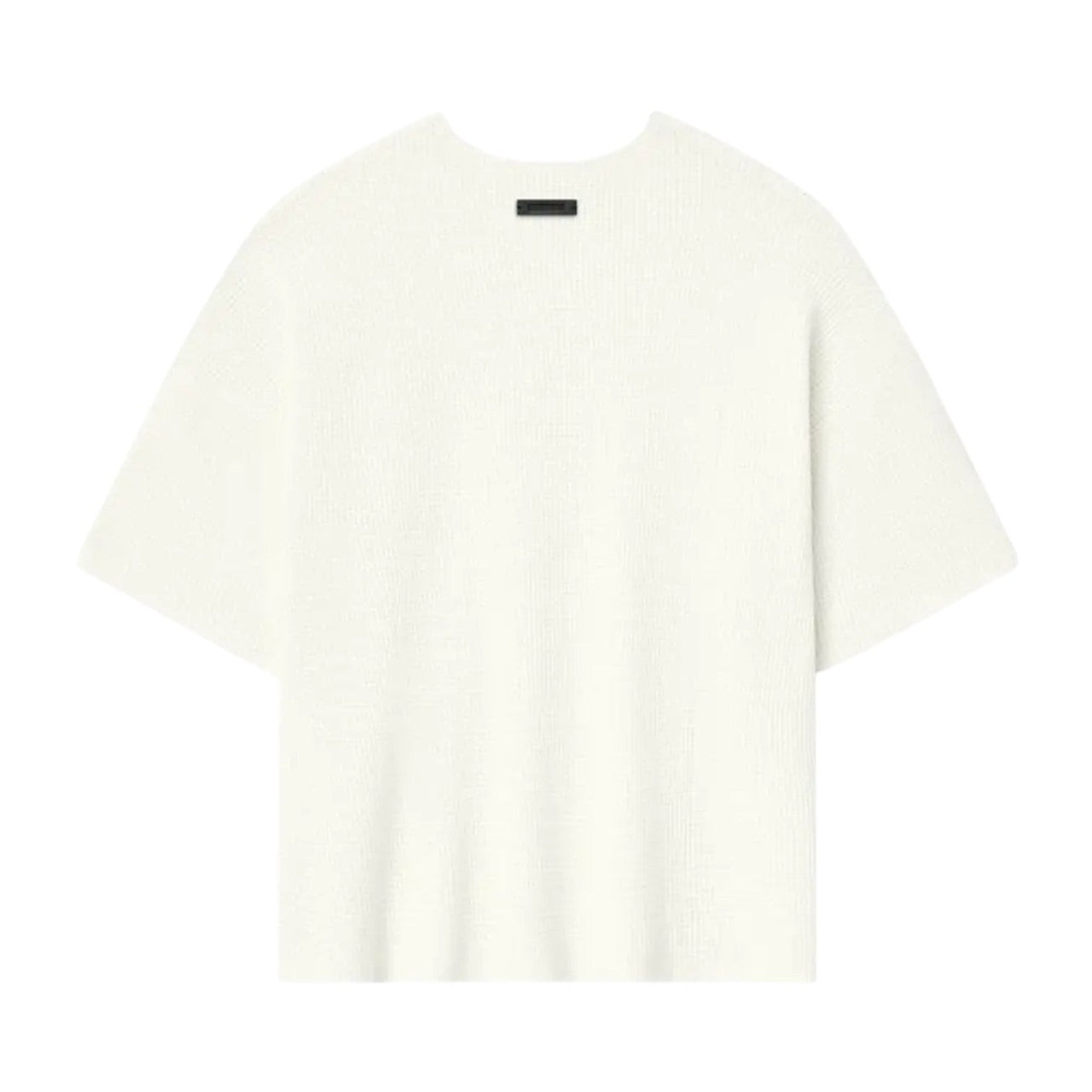 Fear of God Essentials Waffle Short Sleeve Sweater 'Cloud White' 192SP256154F