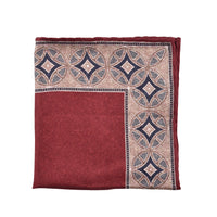 Brunello Cucinelli Geometric-Pattern Pocket Square