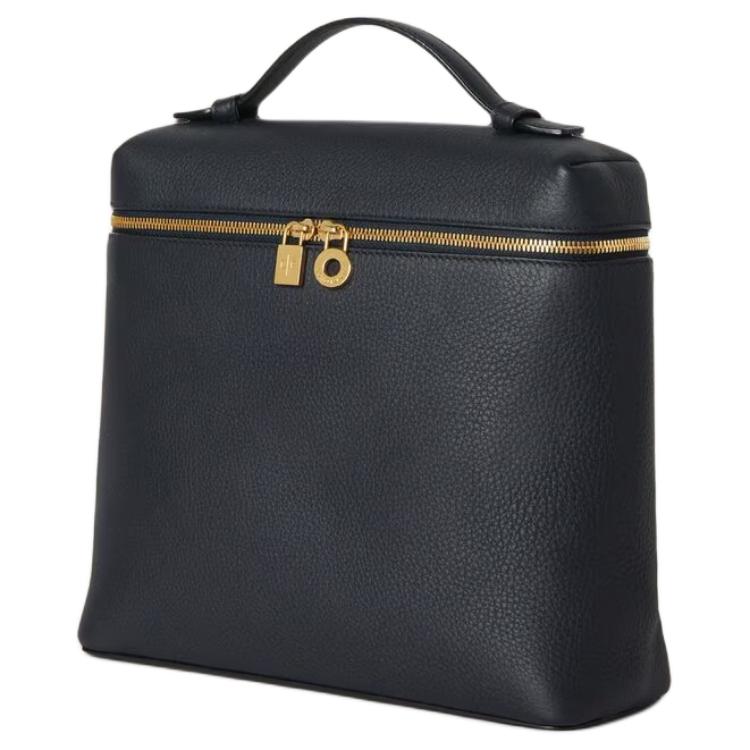 Loro Piana ExtraPocket Calfskin Backpack Women's Marine Blue