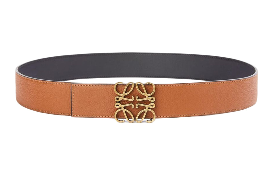 LOEWE Cow Leather Belts Unisex 4cm