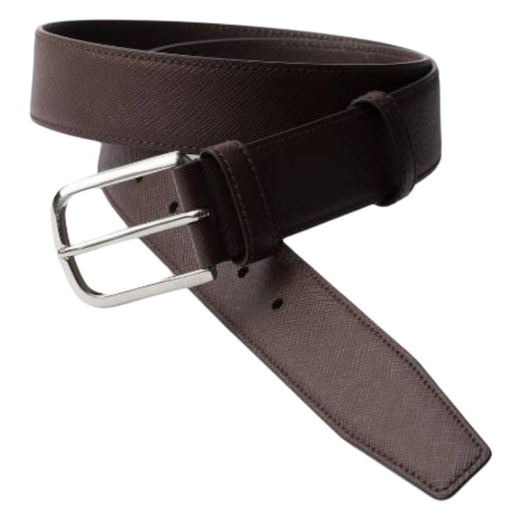 PRADA Saffiano Leather Belt