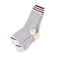 Brunello Cucinelli Stripe Detailing Ribbed Socks