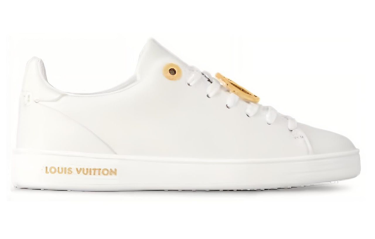LOUIS VUITTON Lv Frontrow Sports Shoes 'White Yellow' Women's