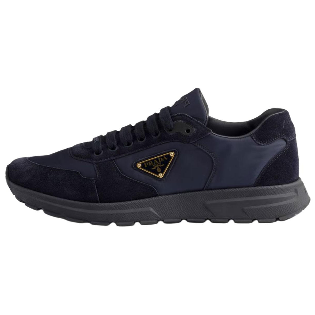 PRADA Prax 2.0 Low Top Casual Shoes Men's Marine Blue