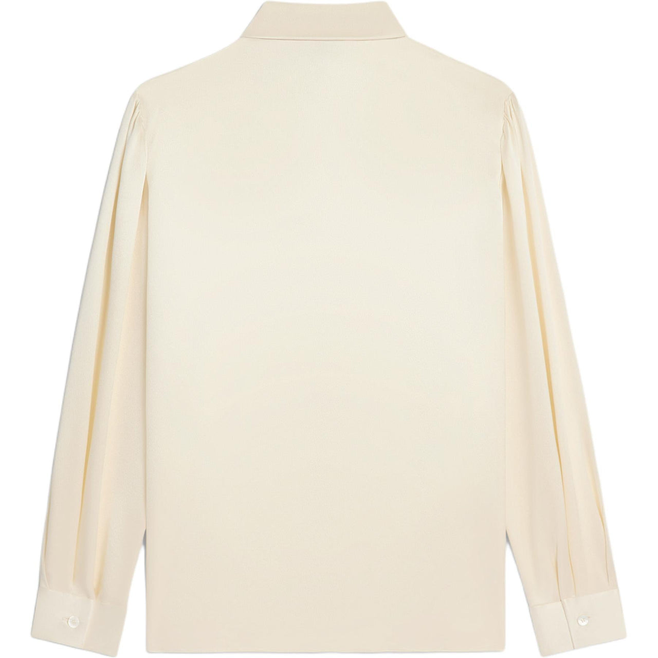 CELINE Lavaliere Blouse In Silk Satin