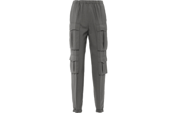 PRADA Cargo Pants Women's Gray
