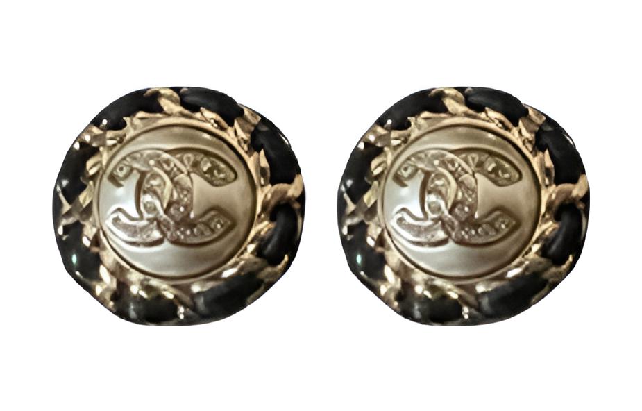 CHANEL Clip-on Earrings Women's Gold