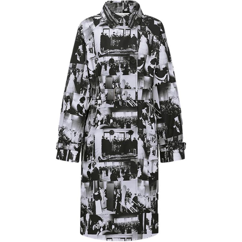 DIOR Trench Coats Women's Black
