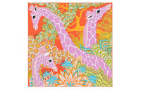 HERMES Silk Scarves Women's Orange