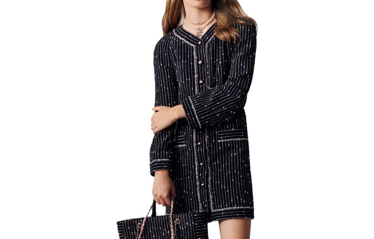 CHANEL Coats Women's Black