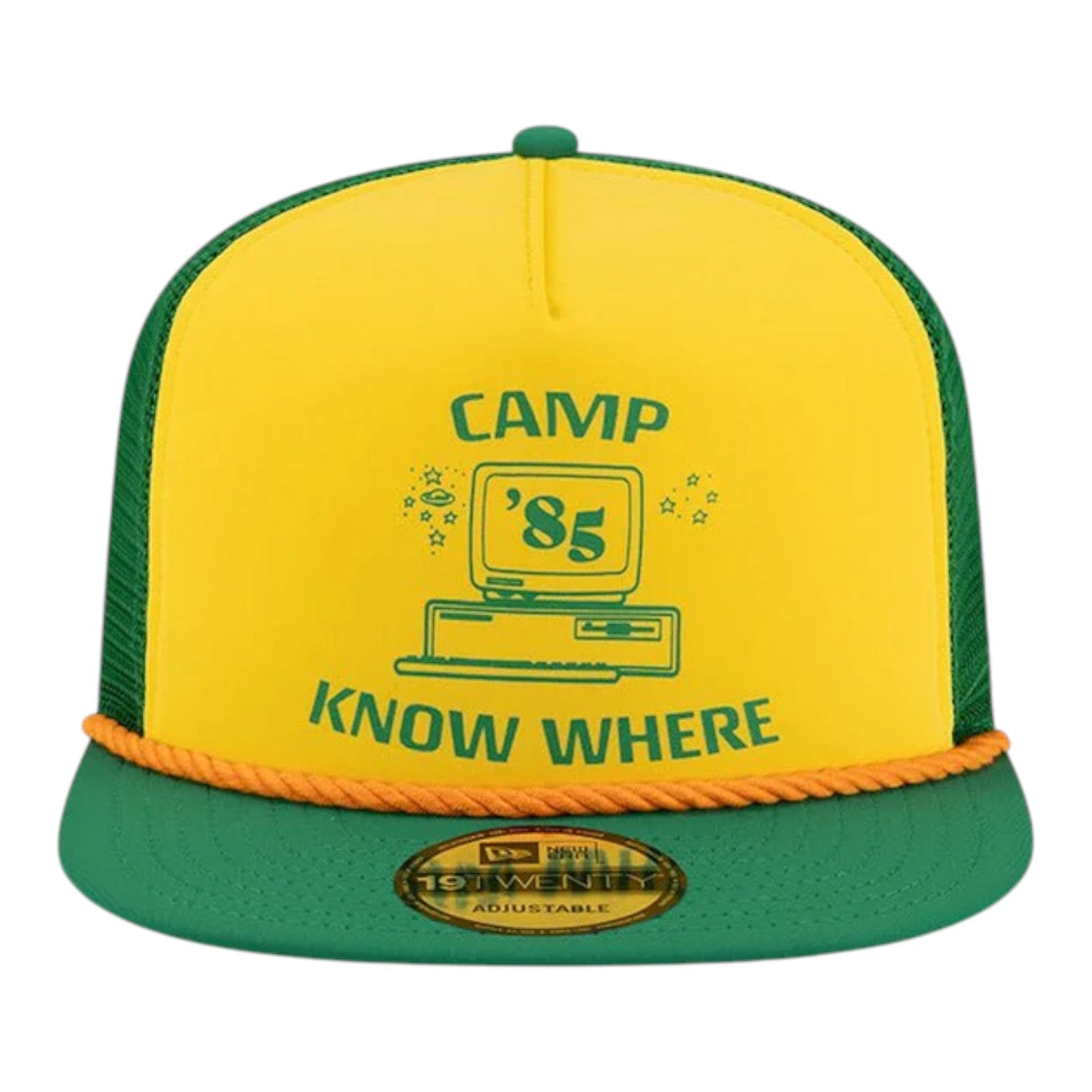 New Era x NETFLIX STRANGER THINGS 19TWENTY Tracker 'Yellow Green' 14867820