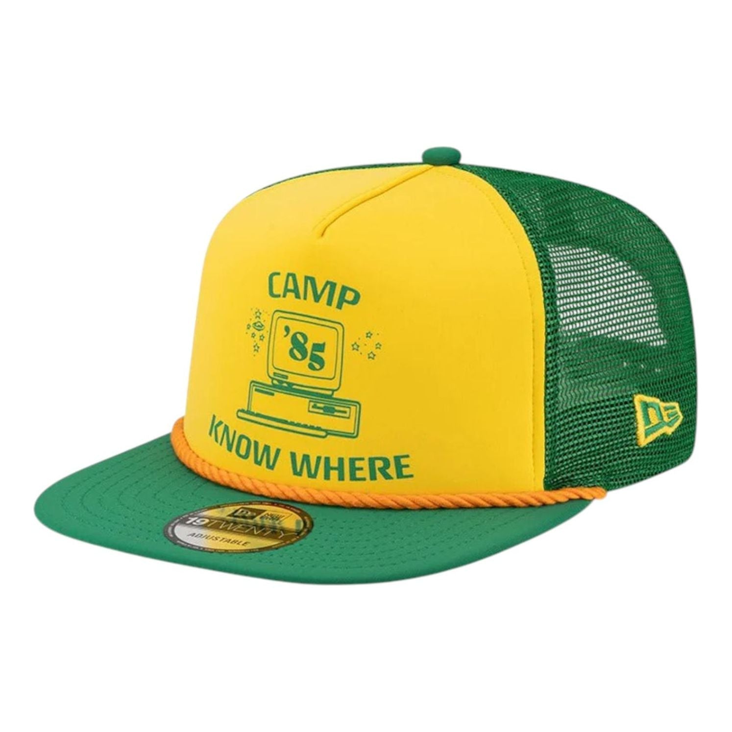 New Era x NETFLIX STRANGER THINGS 19TWENTY Tracker 'Yellow Green' 14867820