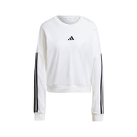 (WMNS) adidas Essentials 3-Stripes French Terry Sweatshirt 'White' JD5285