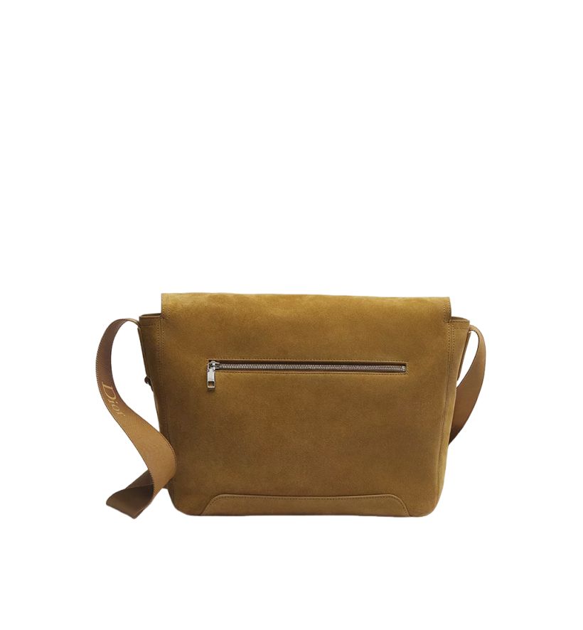 DIOR 26 Medium Dior Jett Messenger Bag with Flap 'Brown' 1DBME214BCN-H02M