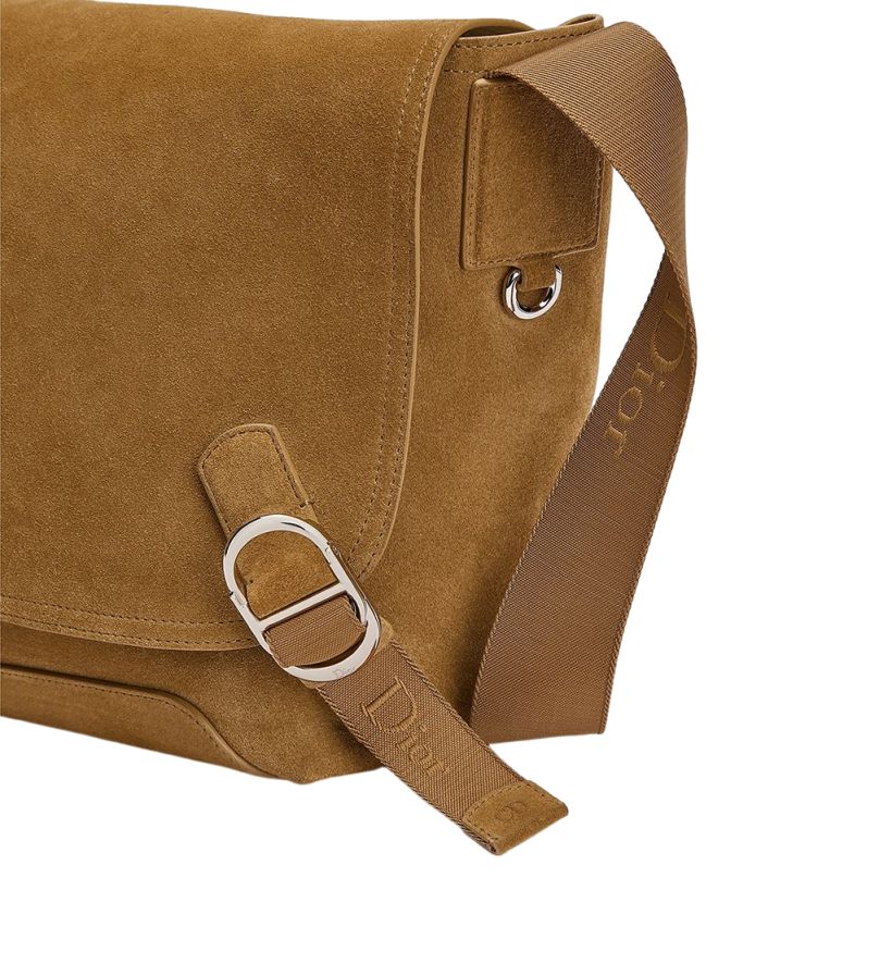 DIOR 26 Medium Dior Jett Messenger Bag with Flap 'Brown' 1DBME214BCN-H02M
