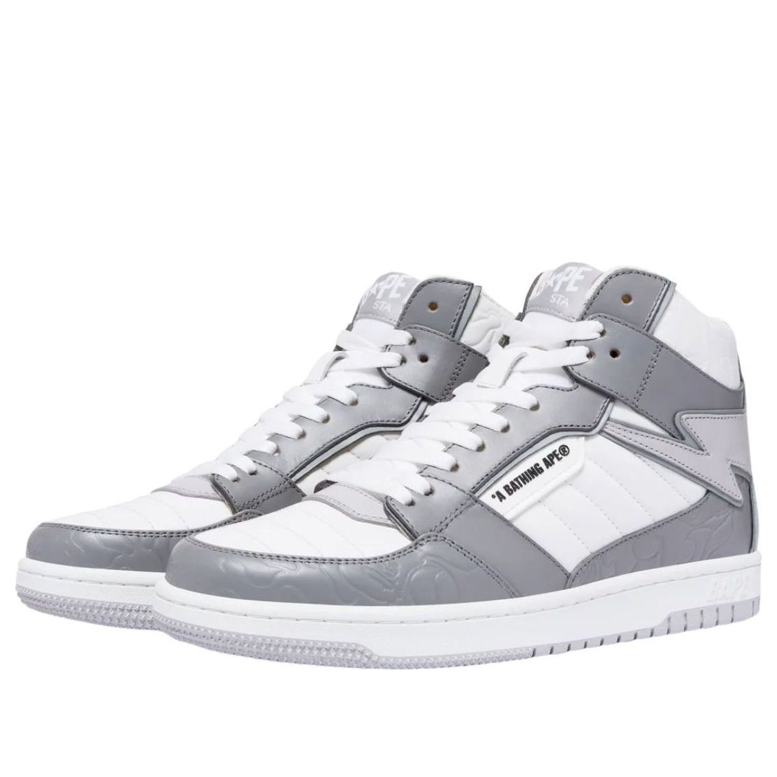 A Bathing Ape Sta 88 Mid #1 'White' 1J80-191-061-WHT