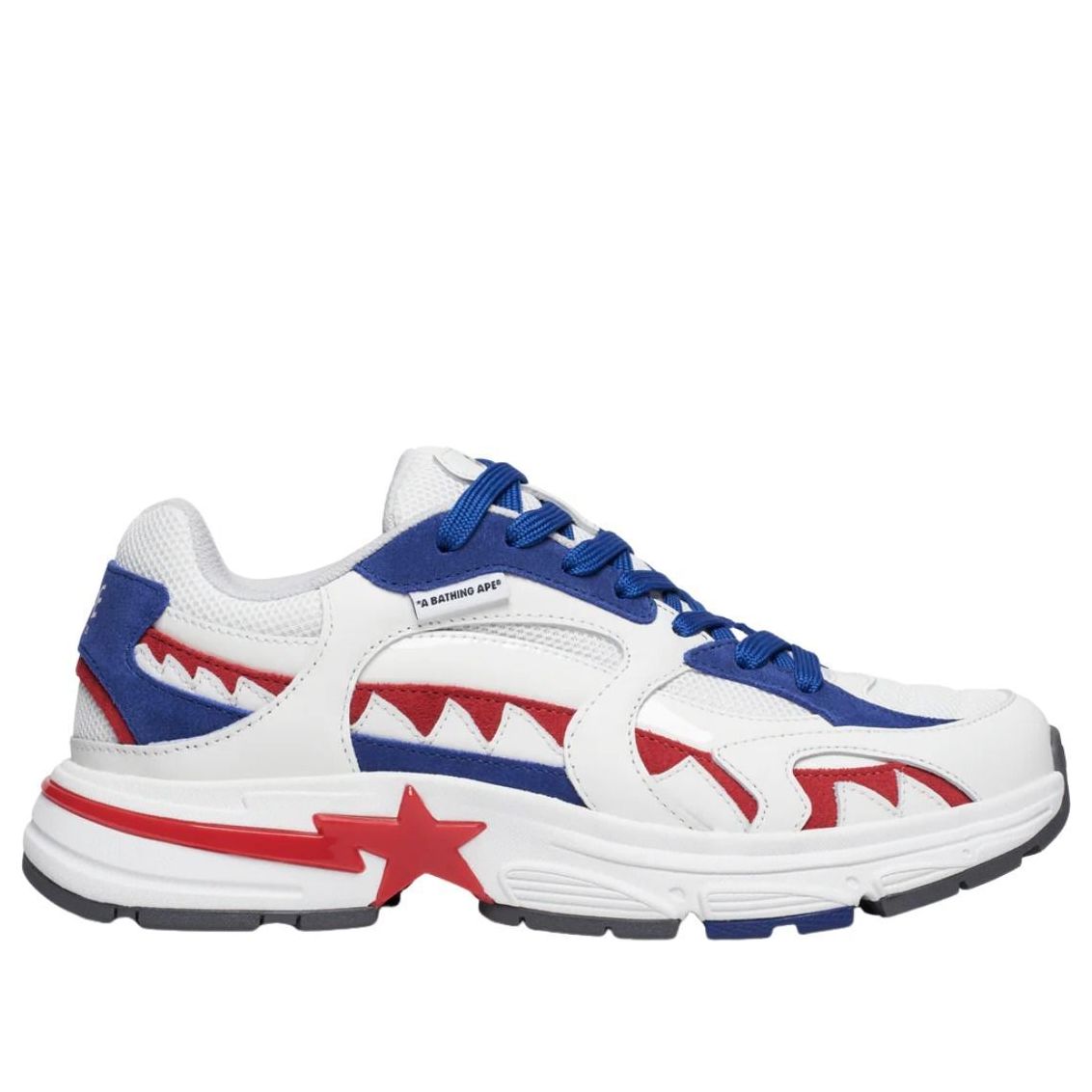 A Bathing Ape Shark Sta UK 'White' 1K20-191-308-WHT