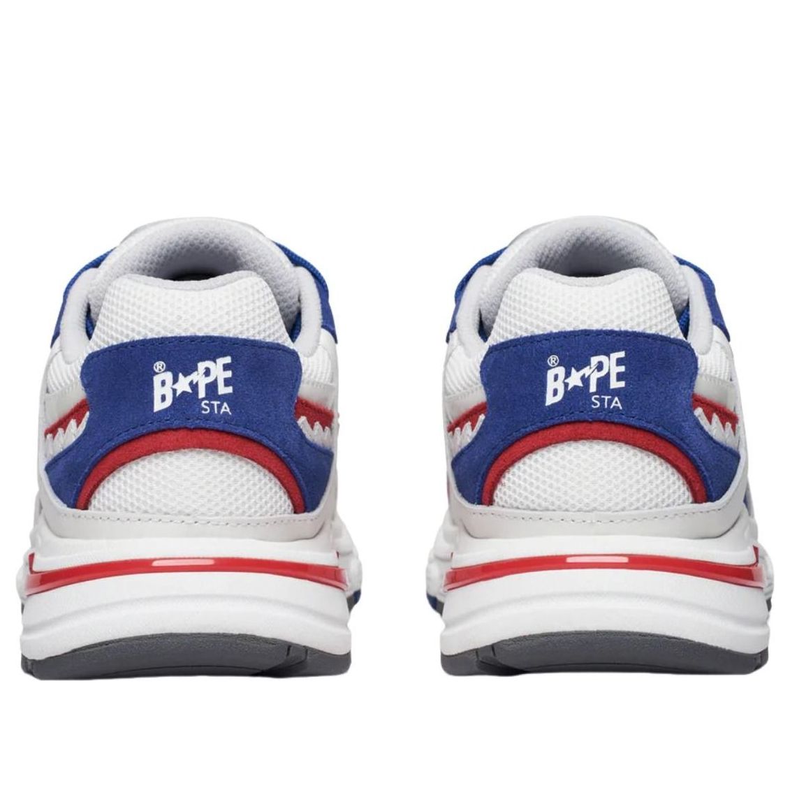 A Bathing Ape Shark Sta UK 'White' 1K20-191-308-WHT