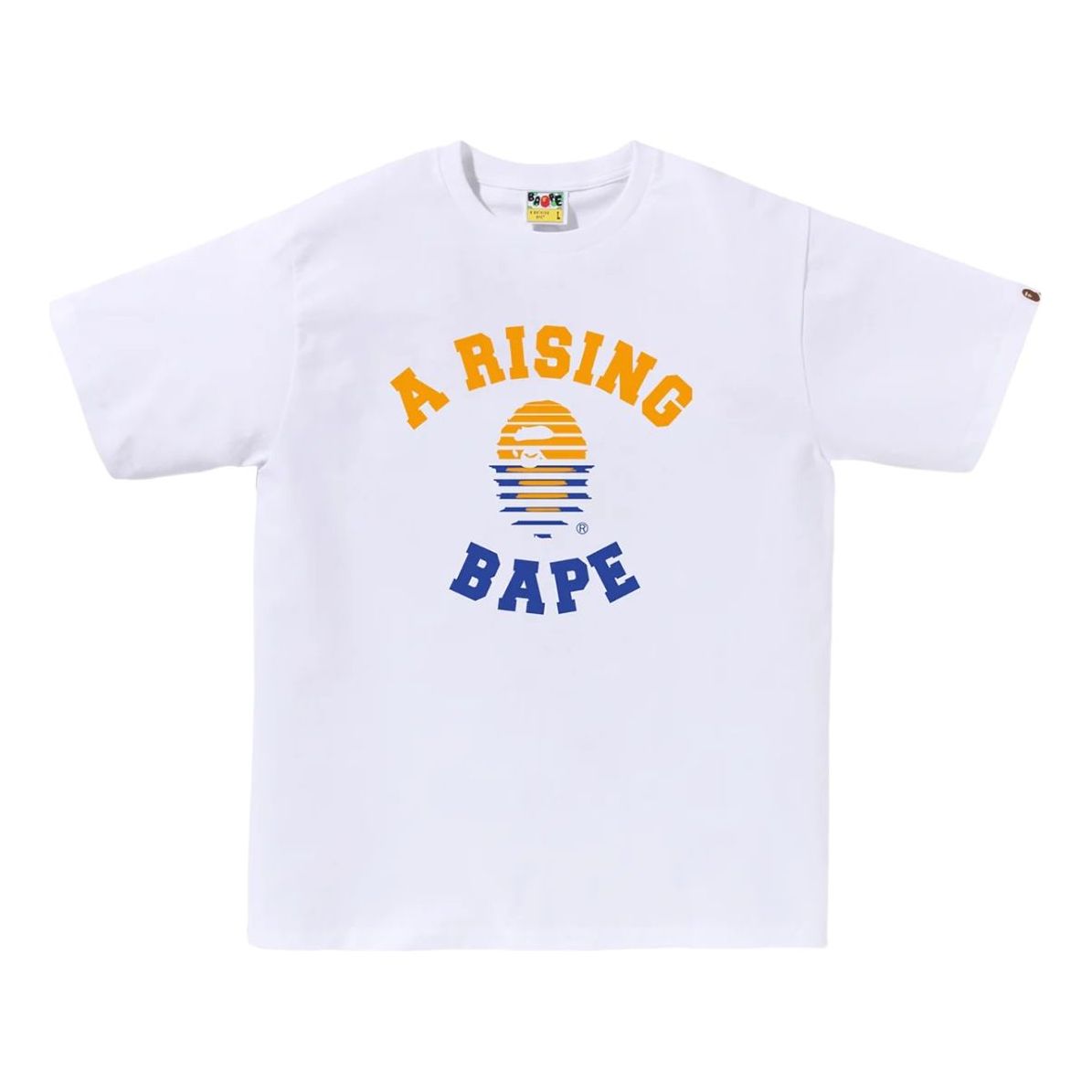 A Bathing Ape A Rising Bape Tee 'White' 1K30-110-047-WHITE