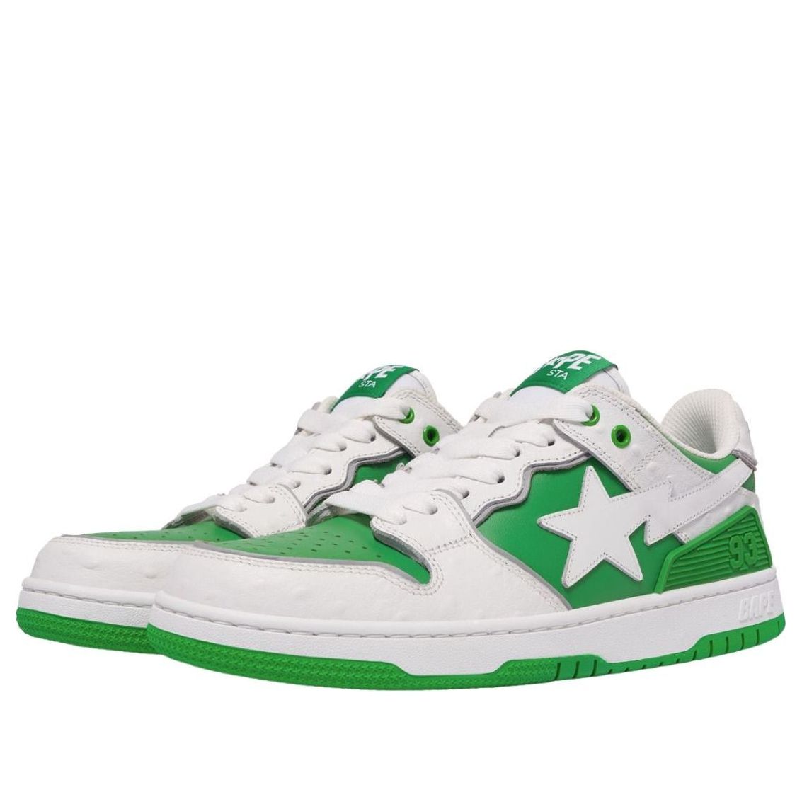 A Bathing Ape Sk8 Sta # 1 'Green' 1K30-191-308-GREEN