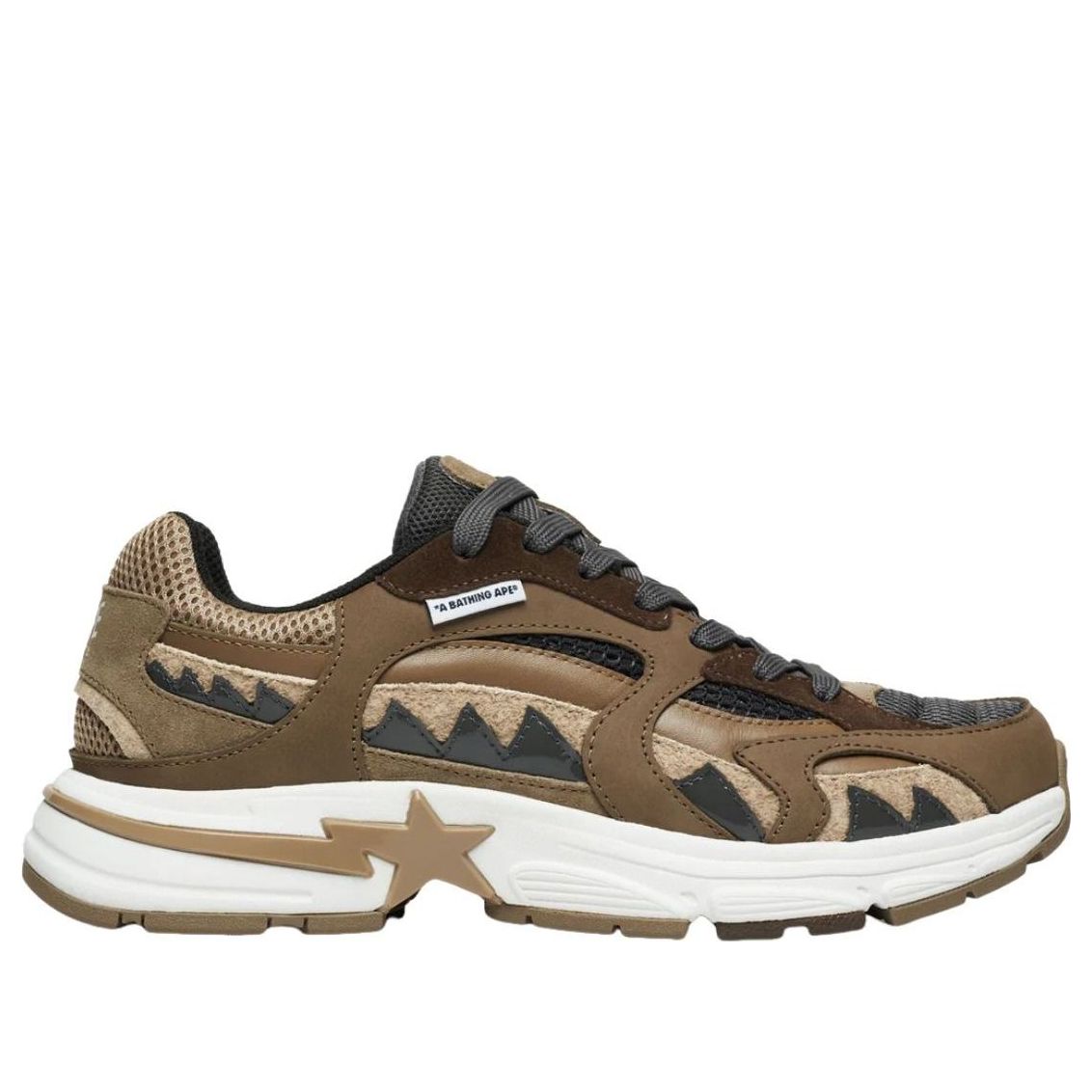 A Bathing Ape Shark Sta #2 'Beige' 1K70-191-315-BEIGE