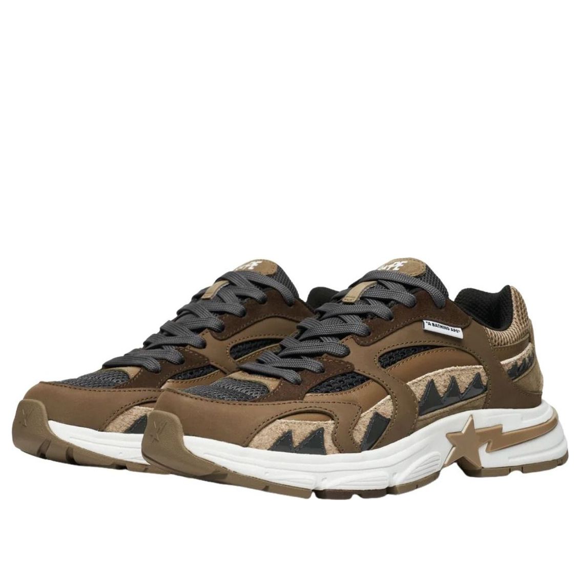 A Bathing Ape Shark Sta #2 'Beige' 1K70-191-315-BEIGE