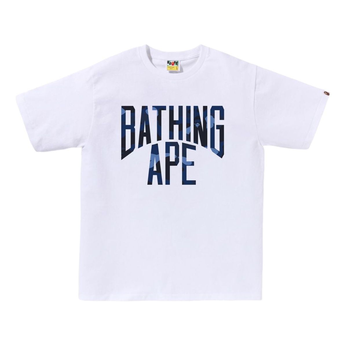 A Bathing Ape Color Camo NYC Logo Tee 'White' 1K80-110-023-WHITE